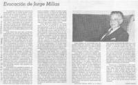 Evocación de Jorge Millas
