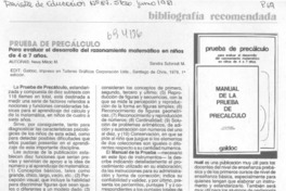 Prueba de precálculo