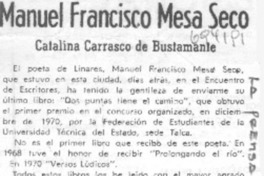 Manuel Francisco Mesa Seco