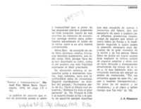 Ruinas y transparencias"