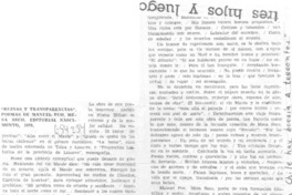 Ruinas y transparencias"