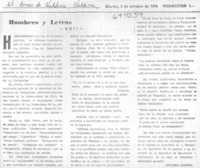 Hombres y letras
