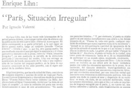París, situación irregular"