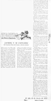 Javiera y su fantasma