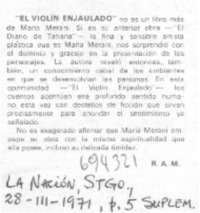 El violín enjaulado"