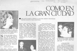 Como en la gran ciudad