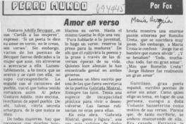Amor en verso