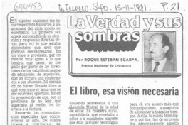 El libro, esa visión necesaria