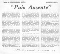 País ausente"