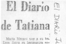 El diario de Tatiana