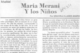 María Merani y los niños
