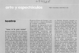 Como en la gran ciudad"