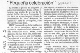 Pequeña celebración