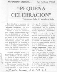 Pequeña celebración