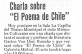 Correspondencia con Gabriela.