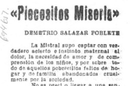 Piecesitos miseria"
