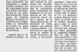 La Gabriela que da vida