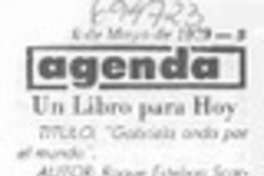 Gabriela anda por el mundo"