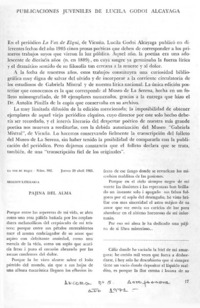 Publicaciones juveniles de Lucila Godoi Alcayaga.