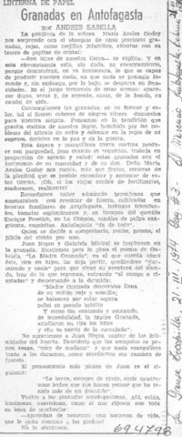 Ganadas en Antofagasta