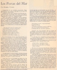 Los poetas del mar