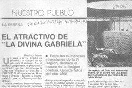 El atractivo de "la divina Gabriela"