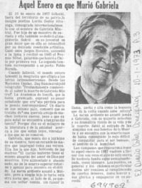 Mañana será sepultado Tito Mundt.