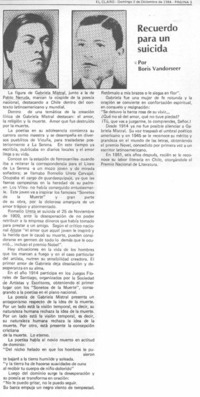 Recuerdo para un suicida