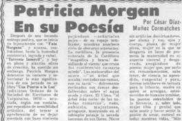 Patricia Morgan en su poesía