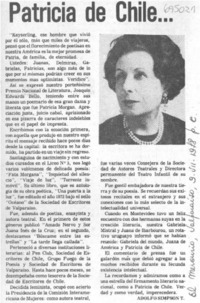 Patricia de Chile--