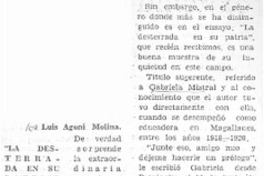 La desterrada en su patria