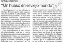 Un huaso en el viejo mundo".