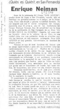 Enrique Neiman