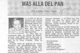 Más allá del pan