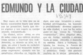 Edmundo y la ciudad