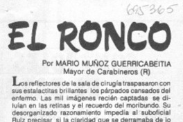 El Ronco