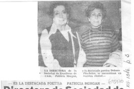 Directora de Sociedad de Escritores en La Serena.