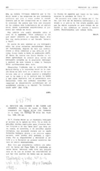 Al servicio del hombre y de todos los hombres