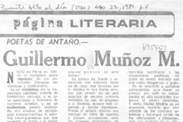 Guillermo Muñoz M.