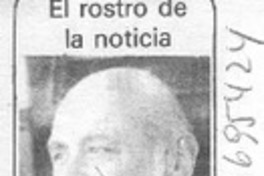 El rostro de la noticia.