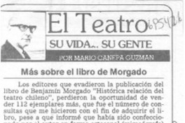 Más sobre el libro de Morgado