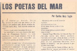Los poetas del mar