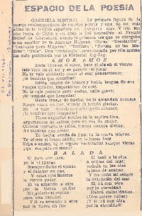 Espacio de la poesía.