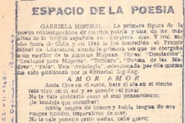 Espacio de la poesía.