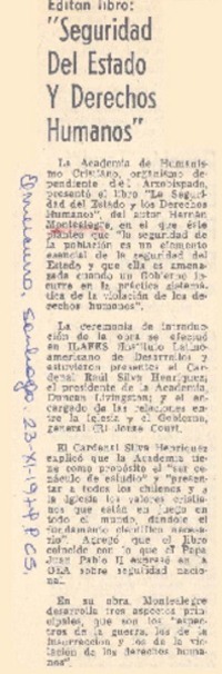 Los ochenta años de Gabriela Mistral