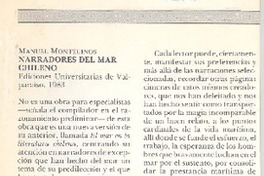 Narradores del mar chileno.