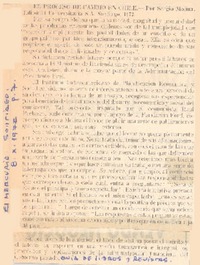 El proceso de cambio en Chile.