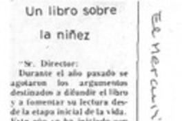 Un libro sobre la niñez