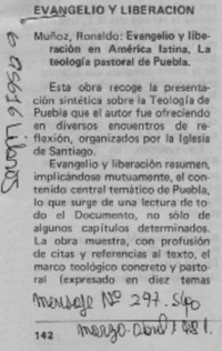 Evangelio y liberación