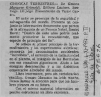 Crónicas terrestres